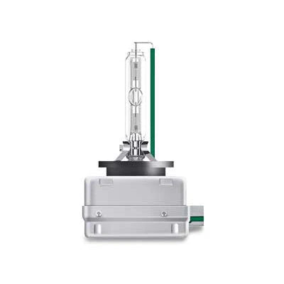 Osram Xenarc Original D3S -polttimo edestä kuvattuna ilman tuotepakkausta valkoista taustaa vasten.