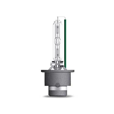 Osram Xenarc Original D4S -polttimo edestä kuvattuna ilman tuotepakkausta valkoista taustaa vasten.