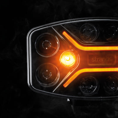 Strands Dark Knight Insane ovaali LED-lisävalo – kuva 4