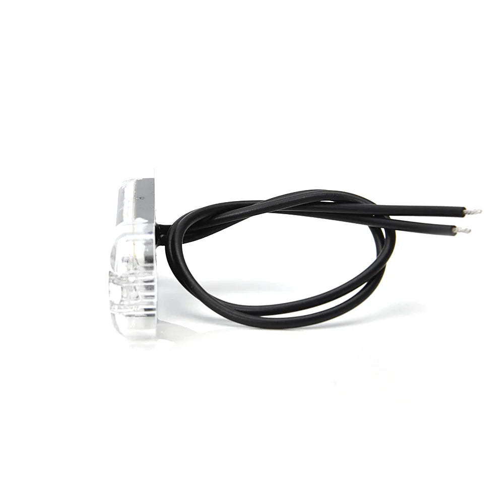 WAS 708 Slim LED Äärivalo - Valkoinen 12-24V