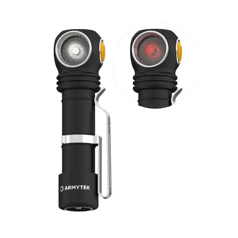 Otsalamppu Armytek Wizard C2 WR Magnet USB Kylmä Sävy & Punainen 1100 lm
