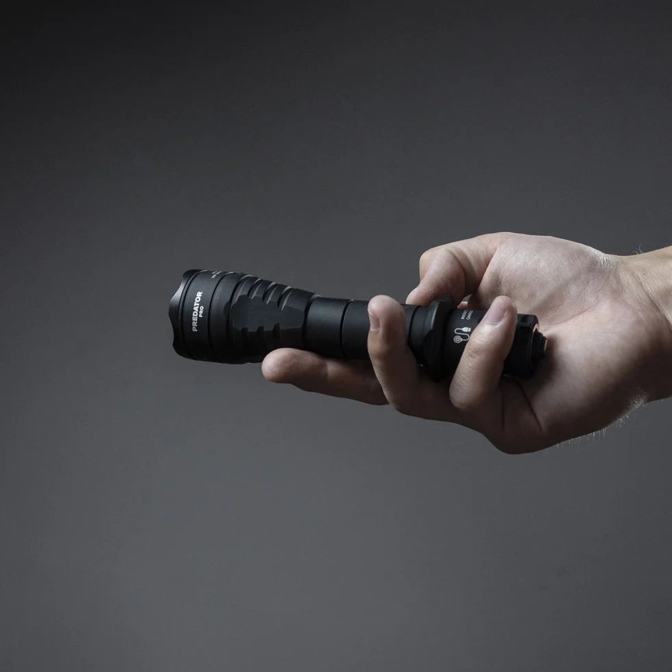 Taskulamppu Armytek Predator Pro Kylmä Sävy Laajennettu Valaisinpaketti 1500 lm