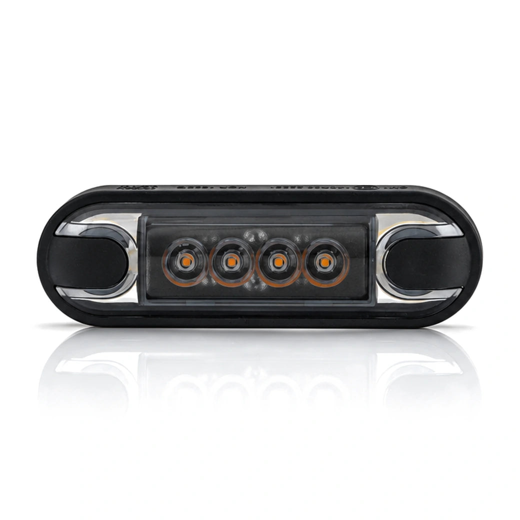 Monsterlux Horus Slim LED-äärivalo, punainen