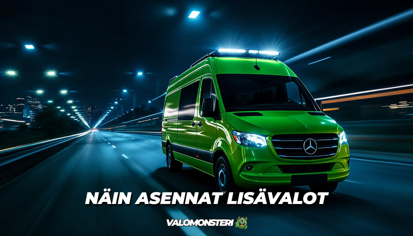 Ohjeet lisävalon asennukseen