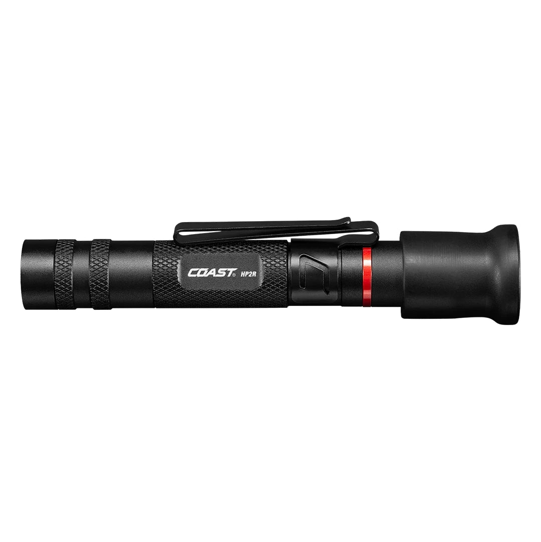 Tarkastuslamppu Coast HP2R Ladattava Zoomilla 280 Lumenia