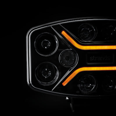 Strands Dark Knight Insane ovaali LED-lisävalo – kuva 3