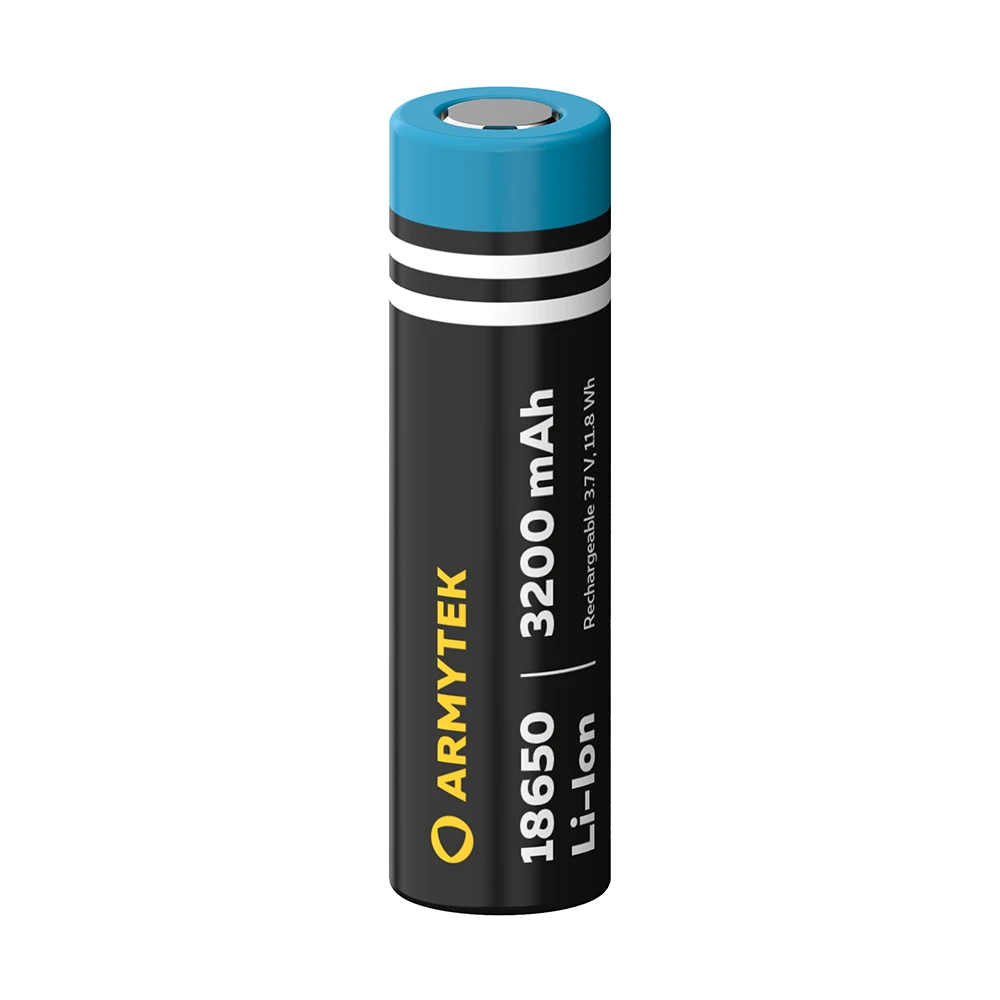Akku Armytek 18650 Li-Ion 3200mAh Suojaamaton / Ladattava