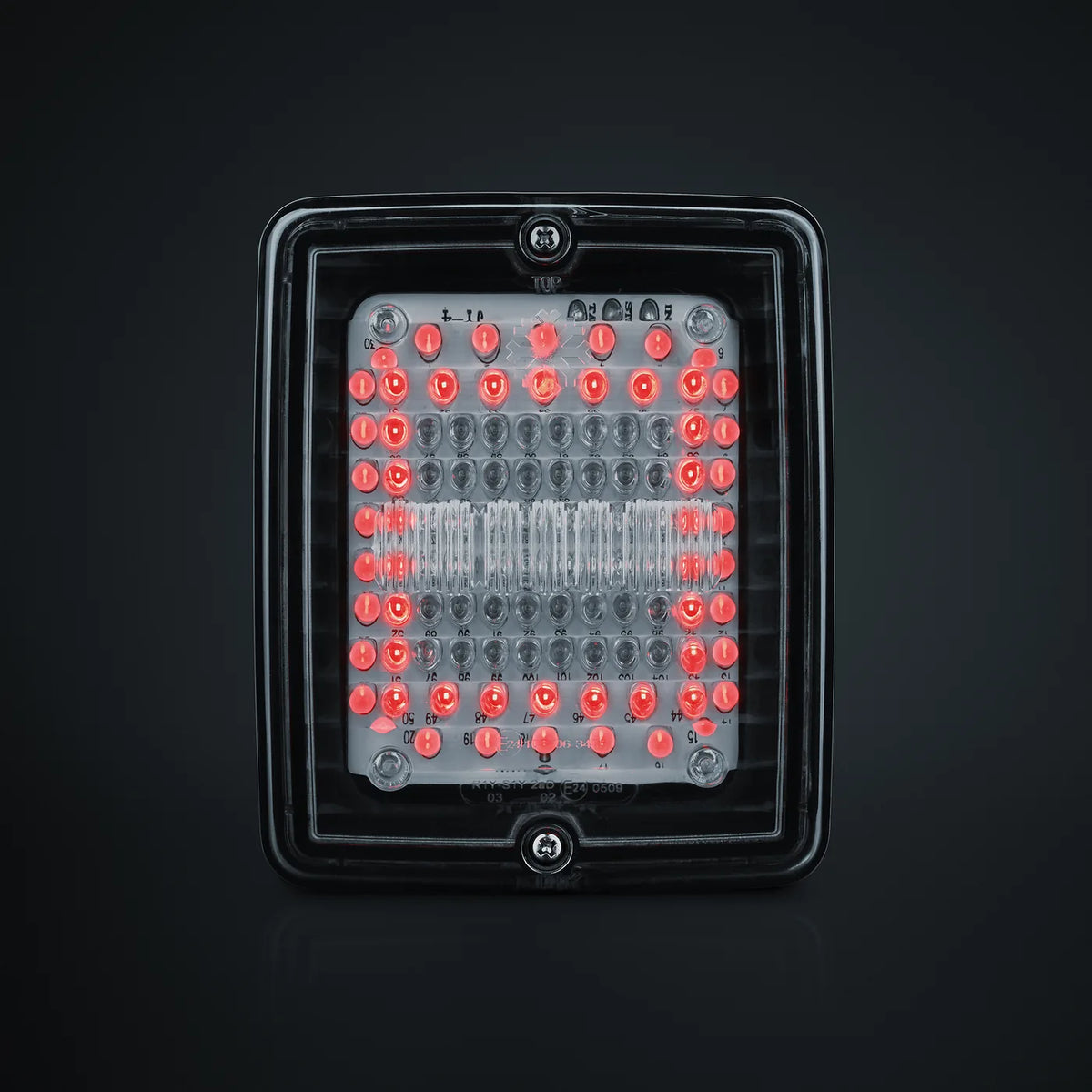 IZE LED Square Takavalo, parkki/jarru/vilkku – 3-toiminen LED-takavalo