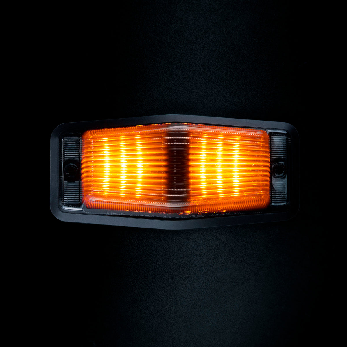 Strands IZE LED Black Bullet Double Burner Duo (valkoinen/keltainen) – äärivalo valkoisella ja oranssilla äärivalolla sekä varoitusvilkulla