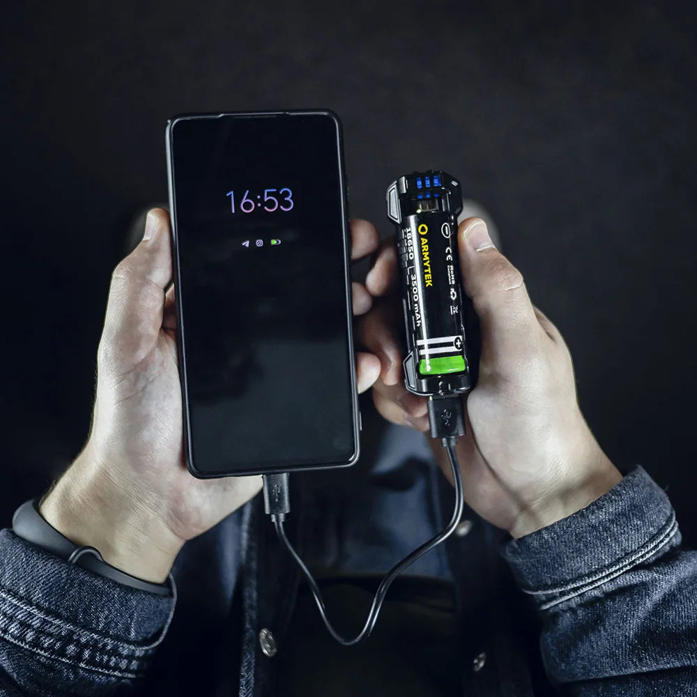 Akkulaturi Armytek Handy C1 VE, 1 latauspaikka
