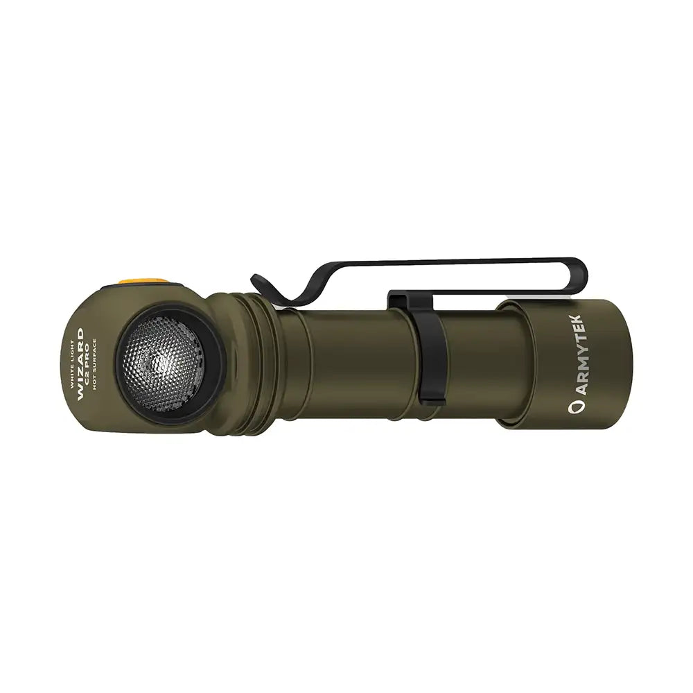 Otsalamppu Armytek Wizard C2 Pro Max Olive Kylmä Sävy 4000 lm
