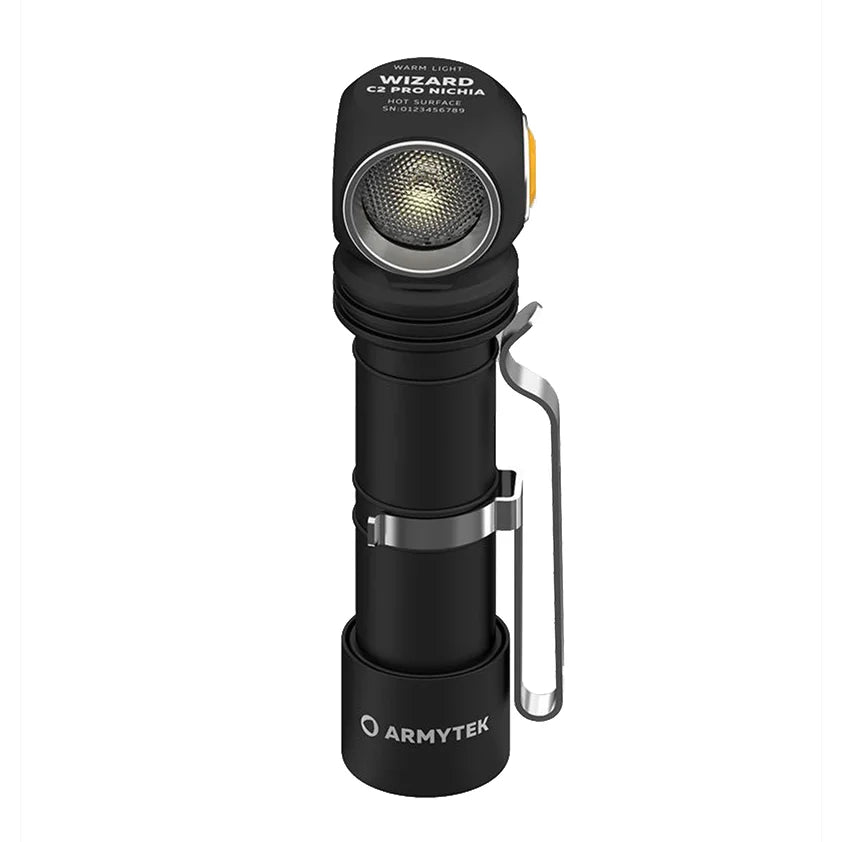 Otsalamppu Armytek Wizard C2 Pro Nichia Lämmin Sävy CRI 90+ 1600 lm