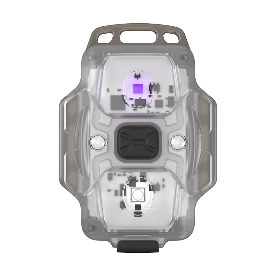 Monitoimilamppu Armytek Crystal WUV Harmaa 6 in 1 Valkoinen &amp; UV-valo 150 lm