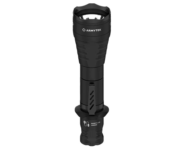 Taskulamppu Armytek Predator Pro Magnet USB Kylmä Sävy 1500 lm