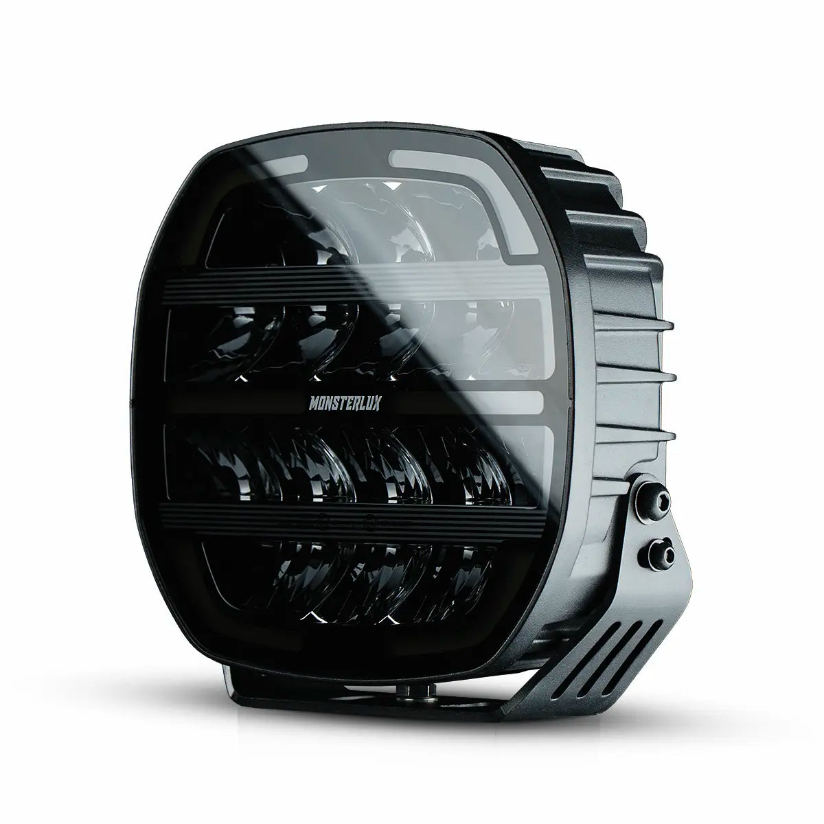 Monsterlux Core 9 LED-lisävalo Mustalla Rungolla