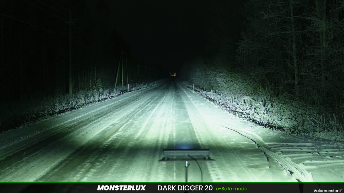 Monsterlux Dark Digger 20 LED-lisävalopaneeli