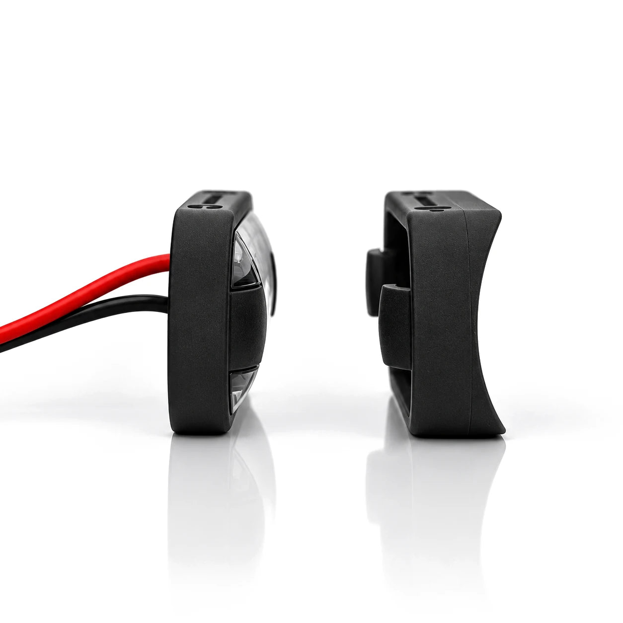 Monsterlux Horus Slim LED-äärivalo, punainen