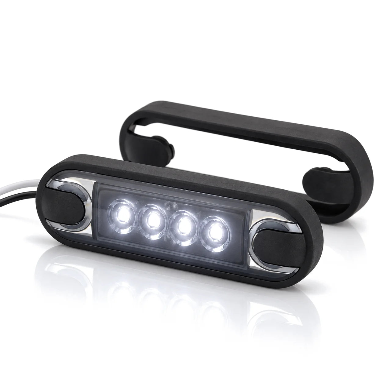 Monsterlux Horus Slim LED-äärivalo, valkoinen