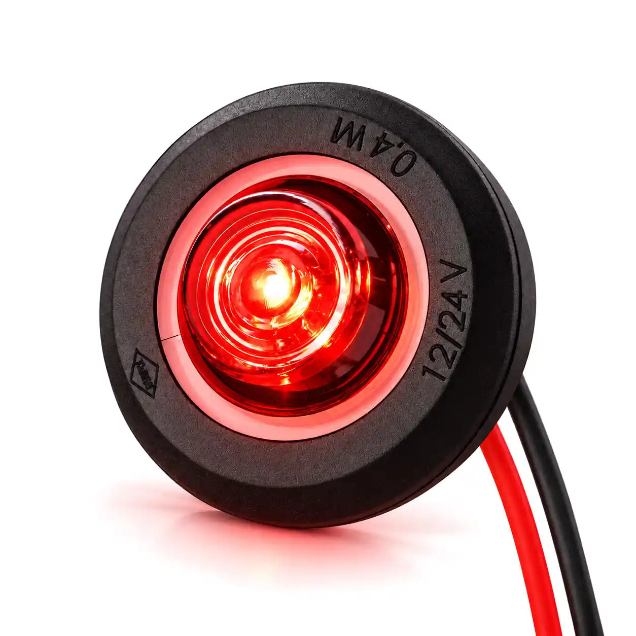 Monsterlux Horus LED-äärivalo, punainen, putkeen