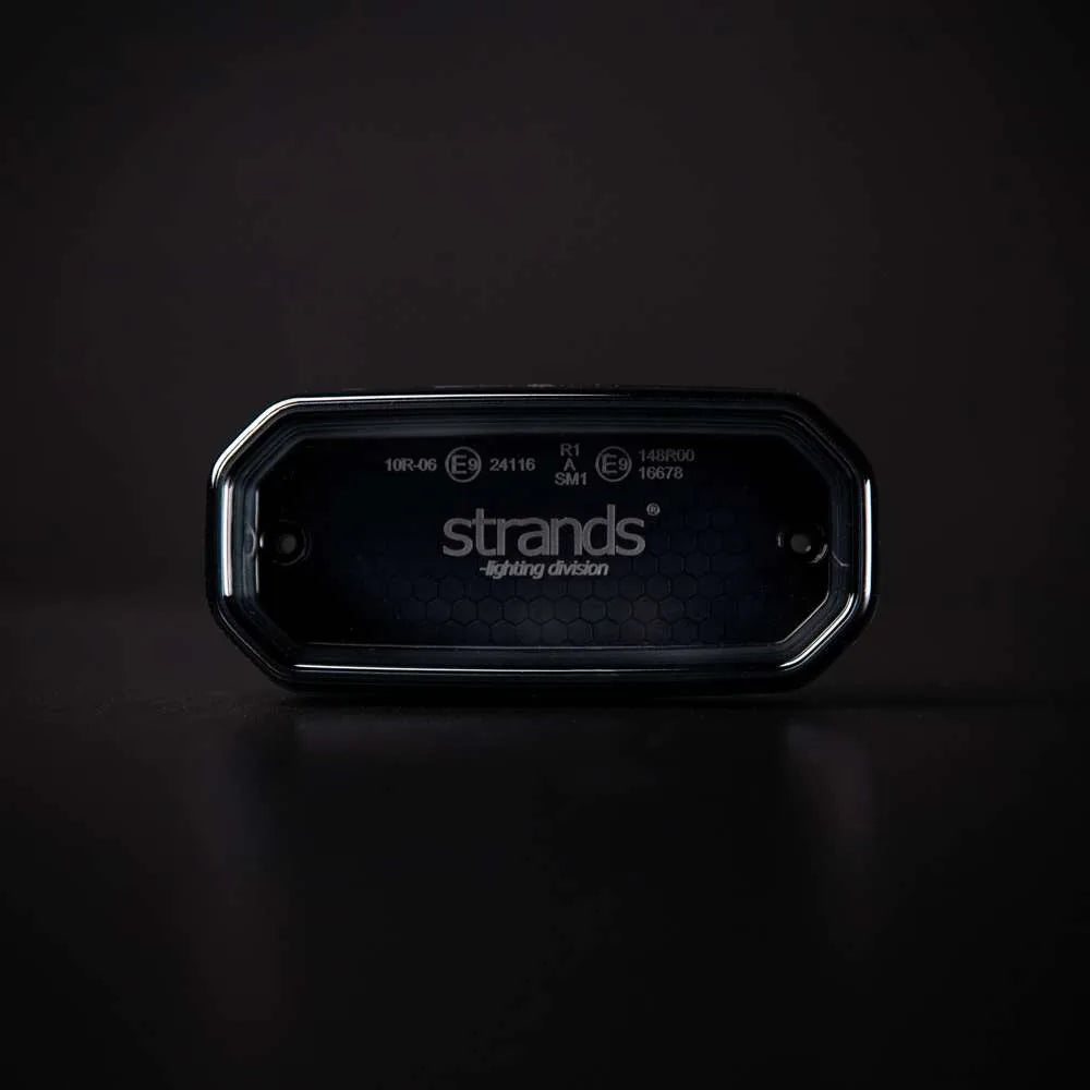 Strands For9T Scale LED Äärivalo, Punainen